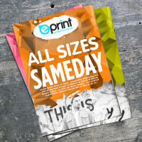 Custom Size Flyers