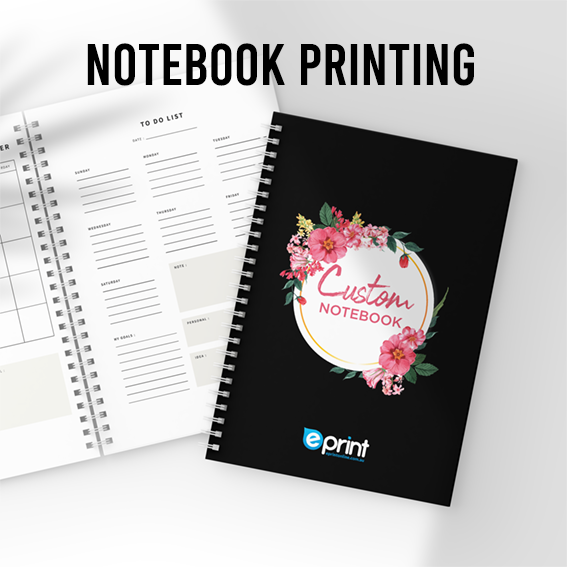 Notebooks, Notepads & Journals Printing ePrint Online