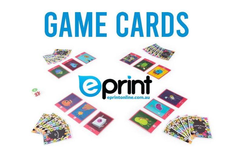 Custom Playing Card Printing Suited Cards ePrint Australia